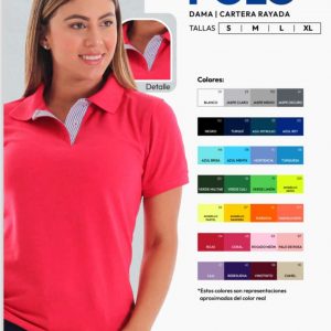 polo mujer rojo